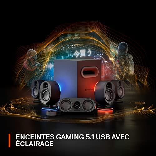 Kompiuterio kolonėlės SteelSeries Arena 9, Juodos spalvos