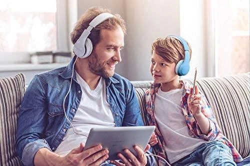 Kruger & Matz belaidės ausinės vaikams modelis Street Kids Mėlynos
