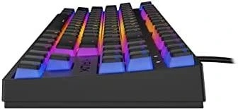 Klaviatūra žaidimams Krux Atax PRO RGB Pudding Outemu Juodas su laidu mechaninė su pašvietimu juoda