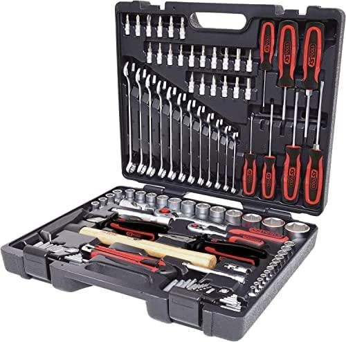 1/4"+1/2" universalus įrankių komplektas 97pcs, KS Tools