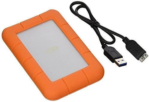 Kietasis diskas Išorinis diskas LaCie Rugged Mini 2.5'' 1TB USB3, Atsparus sukrėtimams