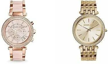 Moteriškas laikrodis Michael Kors Parker, rožinio aukso spalvos