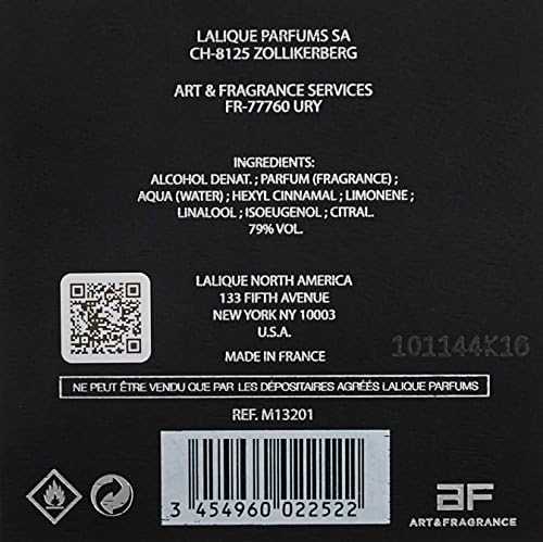 Kvepalai vyrams Lalique Encre Noire for Men EDT, 100 ml