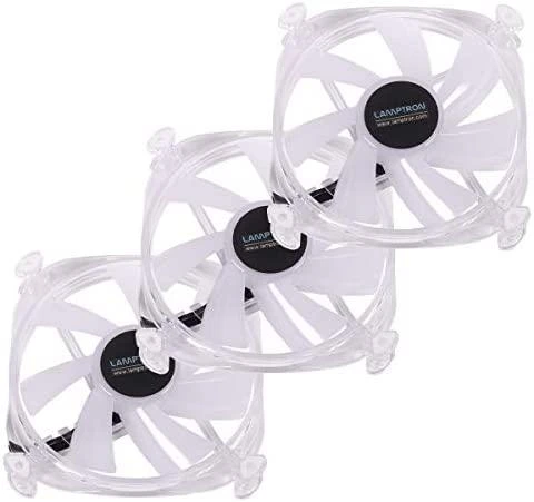 Lamptron Icecloud+ ARGB 120 Triple PWM korpuso ventiliatorius Kit – skaidrus
