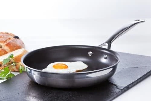 Virtuvės Indai - Le Creuset Keptuvė 3-Sluoksnė Neprideganti 24cm Nerūdijančio Plieno