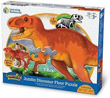 Learning Resources Didelis putplastis, Dinozauras T- Reksas