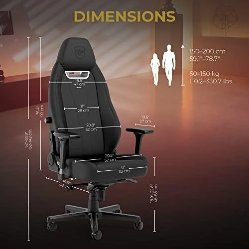 „noblechairs LEGEND TX“ žaidimų kėdė – antracito spalvos