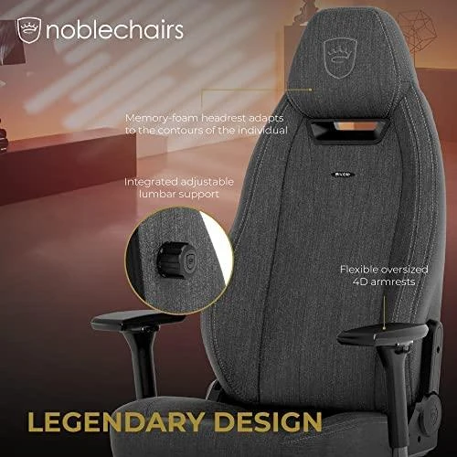 „noblechairs LEGEND TX“ žaidimų kėdė – antracito spalvos