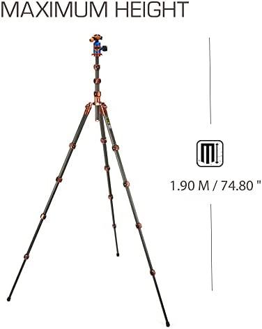 Fotoaparato trikojis - 3 Legged Thing Legends Bucky Bronze/Mėlyna 1,89 m 1,87 kg