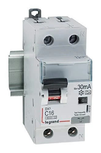 Legrand 411061 Diferencinis automatinis jungiklis 2P 16A C 0.03A, A tipas P312 DX3 411061