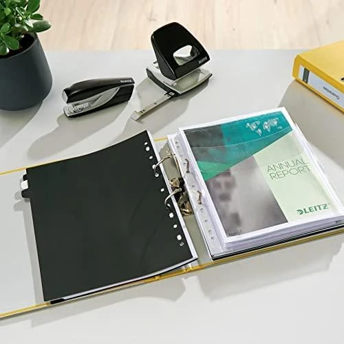 Leitz 180° svirtis segtuvas A4 50mm geltona (10151015)