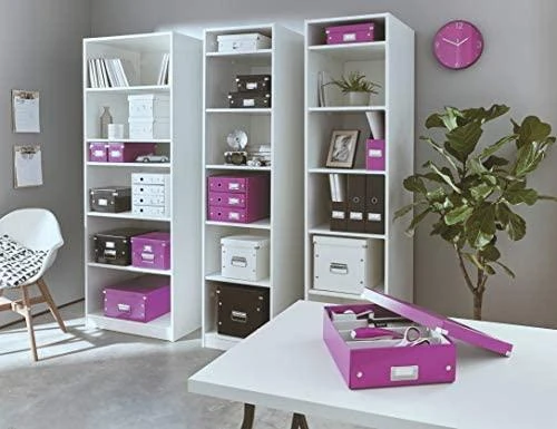 Universali dėžė Leitz Click&Store Small, 216x160x282mm, violetinės spalvos