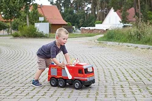 Galingas traktorius LENA Giga Trucks žalias, 62cm
