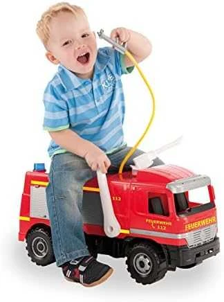 Galingas traktorius LENA Giga Trucks žalias, 62cm