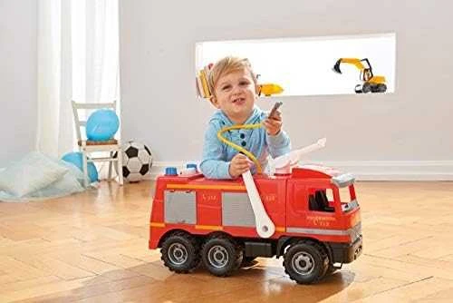 Galingas traktorius LENA Giga Trucks žalias, 62cm