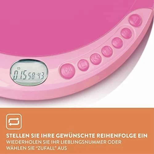 Lenco CD-011 rožinė