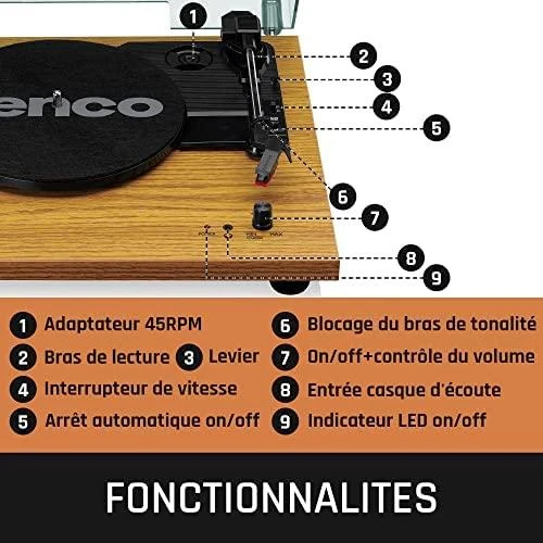 Patefonas Lenco LS-10WD
