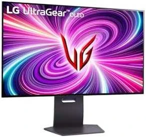 Žaidimų monitorius LG UltraGear 32" Dual-Mode OLED 4K, su garsiakalbiais