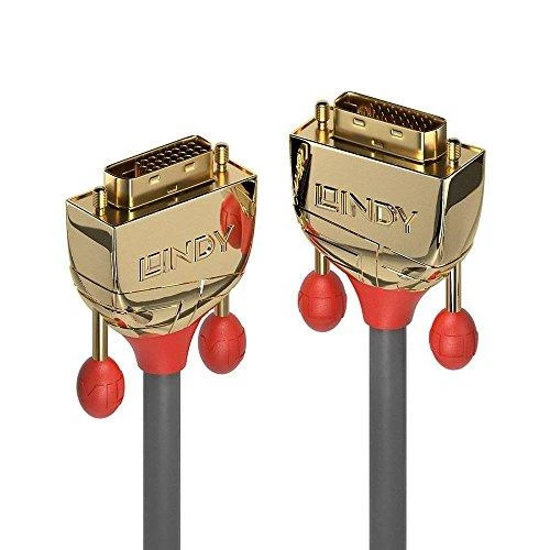 LINDY DVI-D kabelis su auksinėmis jungtimis