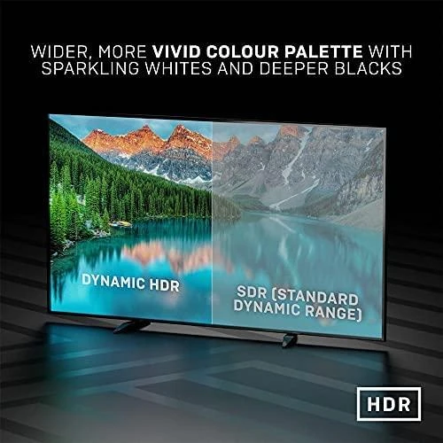 HDMI Laidas - LINDY Anthra Line HDMI Laidas, Ultra Spartus Greitis, 48Gbps, 10240x4320@120Hz, 1 m, Juodas