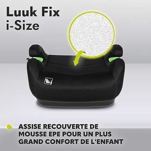 LIONELO automobilinė kėdutė Luuk Fix i-i-size juoda anglies pluoštas