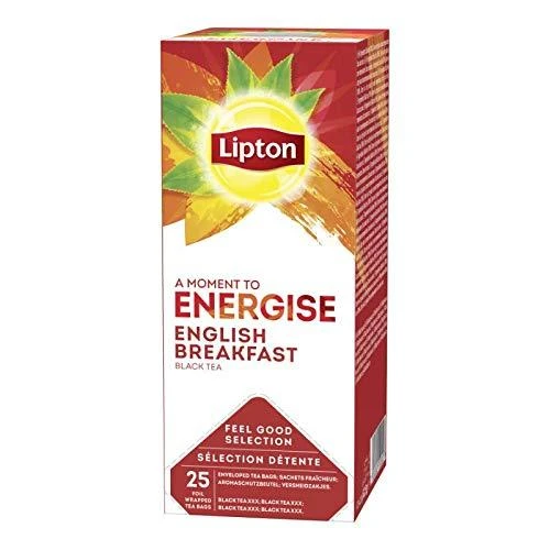 Lipton English Breakfast arbata, kartoninė pakuotė