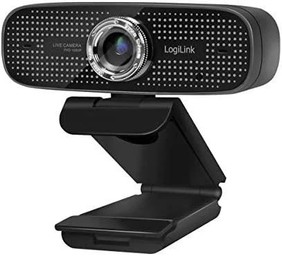 LOGILINK UA0378 HD USB internetinė kamera 100 laipsnių dvigubas mikrofonas