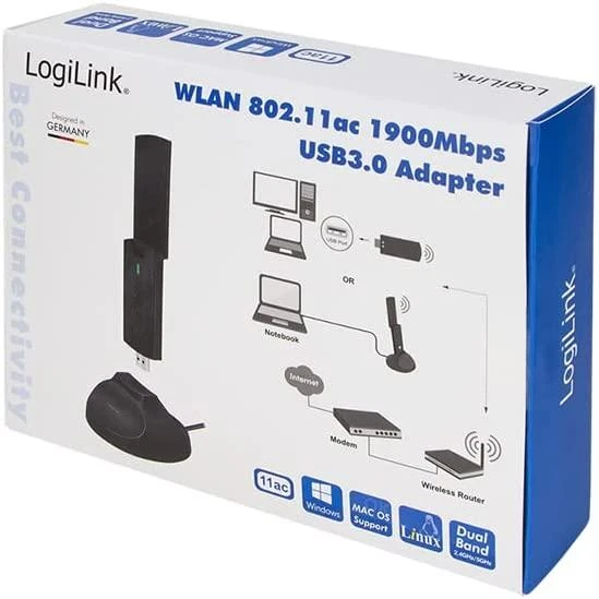 LOL LogiLink WL0247 tinklo plokštė WLAN 1300 Mbit/ai