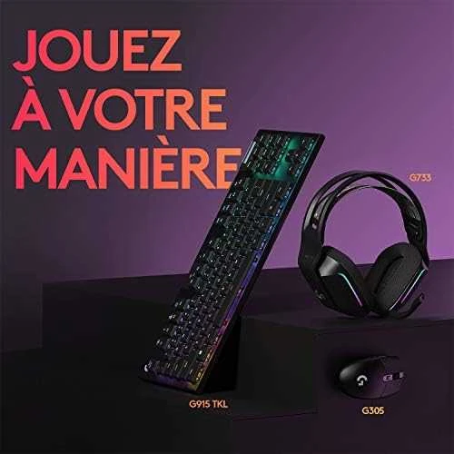 Pelė žaidimams Logitech G305, juodos spalvos