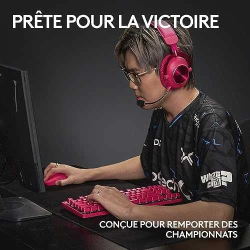 Žaidimų pelė Logitech G Pro X Superlight 2, rožinė