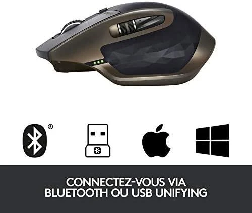 Belaidė pelė Logitech MX Master. Juoda