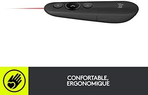 LOGITECH R500s Bluetooth pristatymo nuotolinio valdymo pultas – GRAFITAS