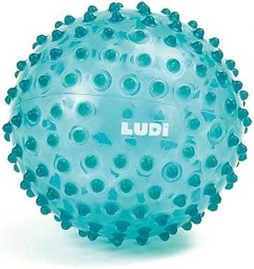 LUDI mankštos kamuolys, rožinis, 20 cm
