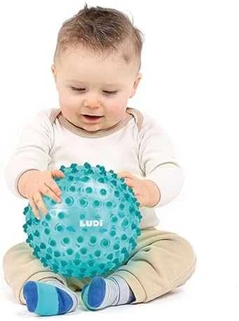 LUDI mankštos kamuolys, rožinis, 20 cm