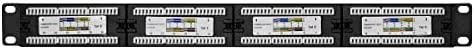 LOGILINK NP0004 LOGILINK - Patch panel UTP CAT6 24-jungtys juodas