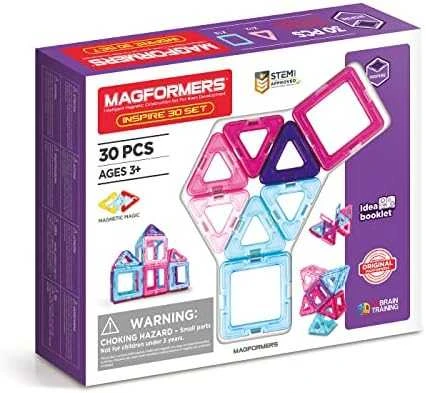 MAGFORMERS magnetinis rinkinys, 30 det.