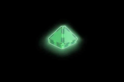 MAGNA-TILES Magnetinis šviečiantis konstruktorius, 16 det.