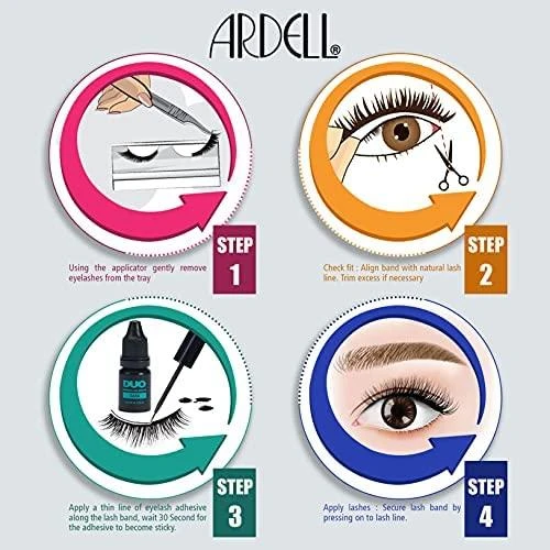 "Ardell Magnetic Liner - Lash" dirbtinės blakstienos "Wispies