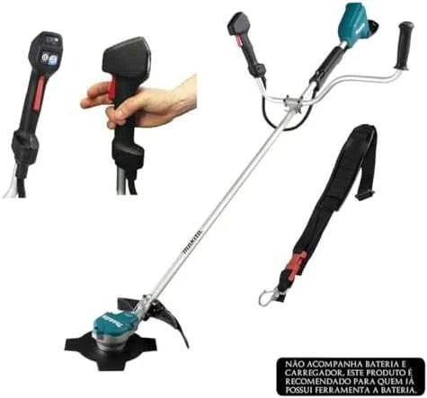 Akumuliatorinė žoliapjovė Makita DUR368AZ, 2x18V, 350mm, bešepetėlinis, be akumuliatorių ir kroviklio