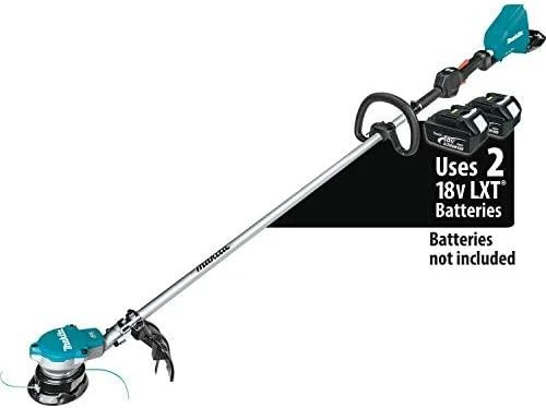 Makita DUR368LZ Cordless grass trimmer, 2X18V Li-ion, 350 mm, BL-motor AFT, ADT, be akumuliatoriaus ir kroviklio