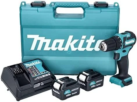 Suktuvas-gręžtuvas Makita DF332DSME; 12 V; 2x4,0 Ah akum.