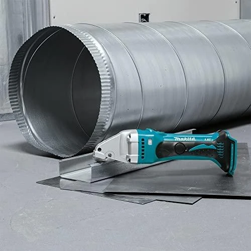 Makita DJS101Z Akumuliatorėnis skardos žirklės, 18 V, plienas 1,0 mm, min. pjovimo radiusas 30mm, Be akumuliatorių ir kroviklio!