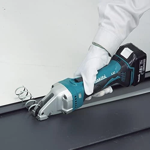 Makita DJS101Z Akumuliatorėnis skardos žirklės, 18 V, plienas 1,0 mm, min. pjovimo radiusas 30mm, Be akumuliatorių ir kroviklio!