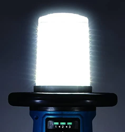 Makita DLM810Z Akumuliatorinis vertikalus darbinis žibintas DML810 18V X2 / AC 5 500 liumenų