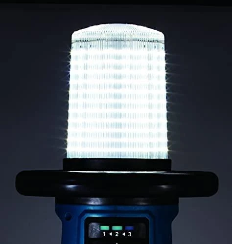Makita DLM810Z Akumuliatorinis vertikalus darbinis žibintas DML810 18V X2 / AC 5 500 liumenų