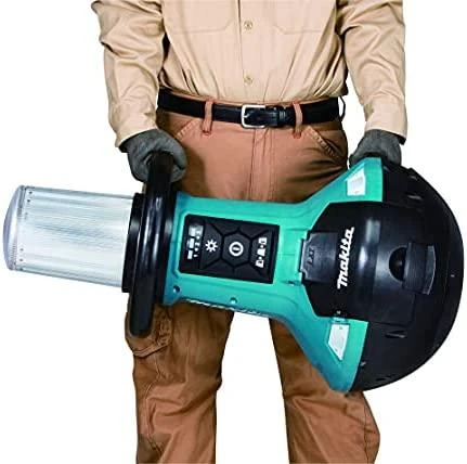 Makita DLM810Z Akumuliatorinis vertikalus darbinis žibintas DML810 18V X2 / AC 5 500 liumenų