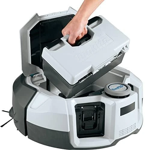 Makita DRC300Z Akumuliatorinis Robotų dulkių siurblys 2x18 V Li-ion, Be akumuliatorių ir kroviklio!