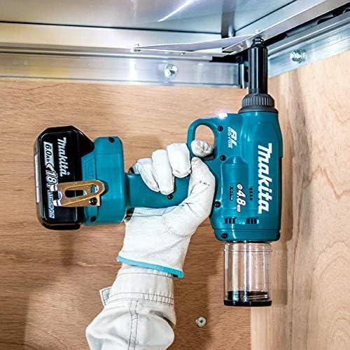 Makita DRV150Z Akumuliatorinis kniediklis; 18V; BL-motorootor; 2,4 - 4,8 mm, 10kN, Be akumuliatorių ir kroviklio!
