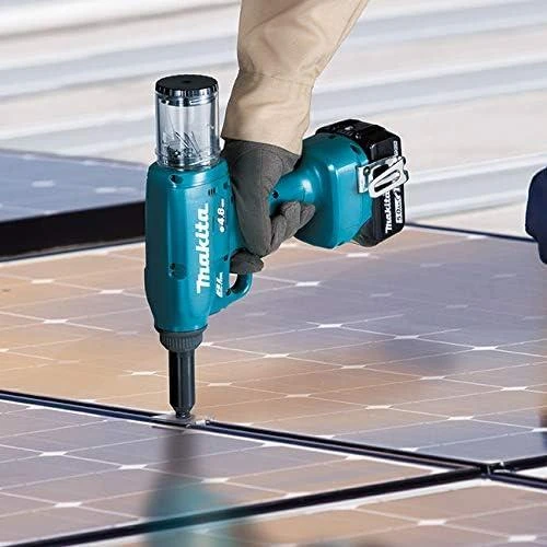 Makita DRV150Z Akumuliatorinis kniediklis; 18V; BL-motorootor; 2,4 - 4,8 mm, 10kN, Be akumuliatorių ir kroviklio!