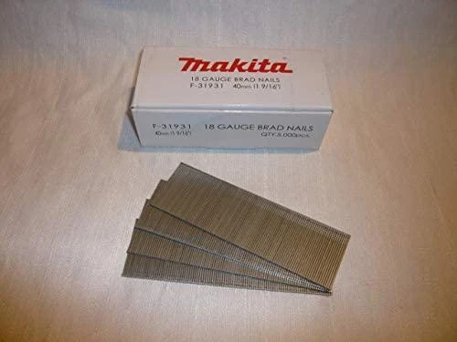 Makita smeigės 1,2x40mm, 18ga, 5000 vnt. F-31931